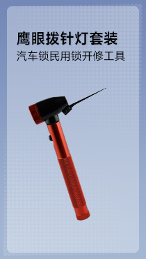 鹰眼开启灯套装 拨针带灯汽车锁民用锁开修工具