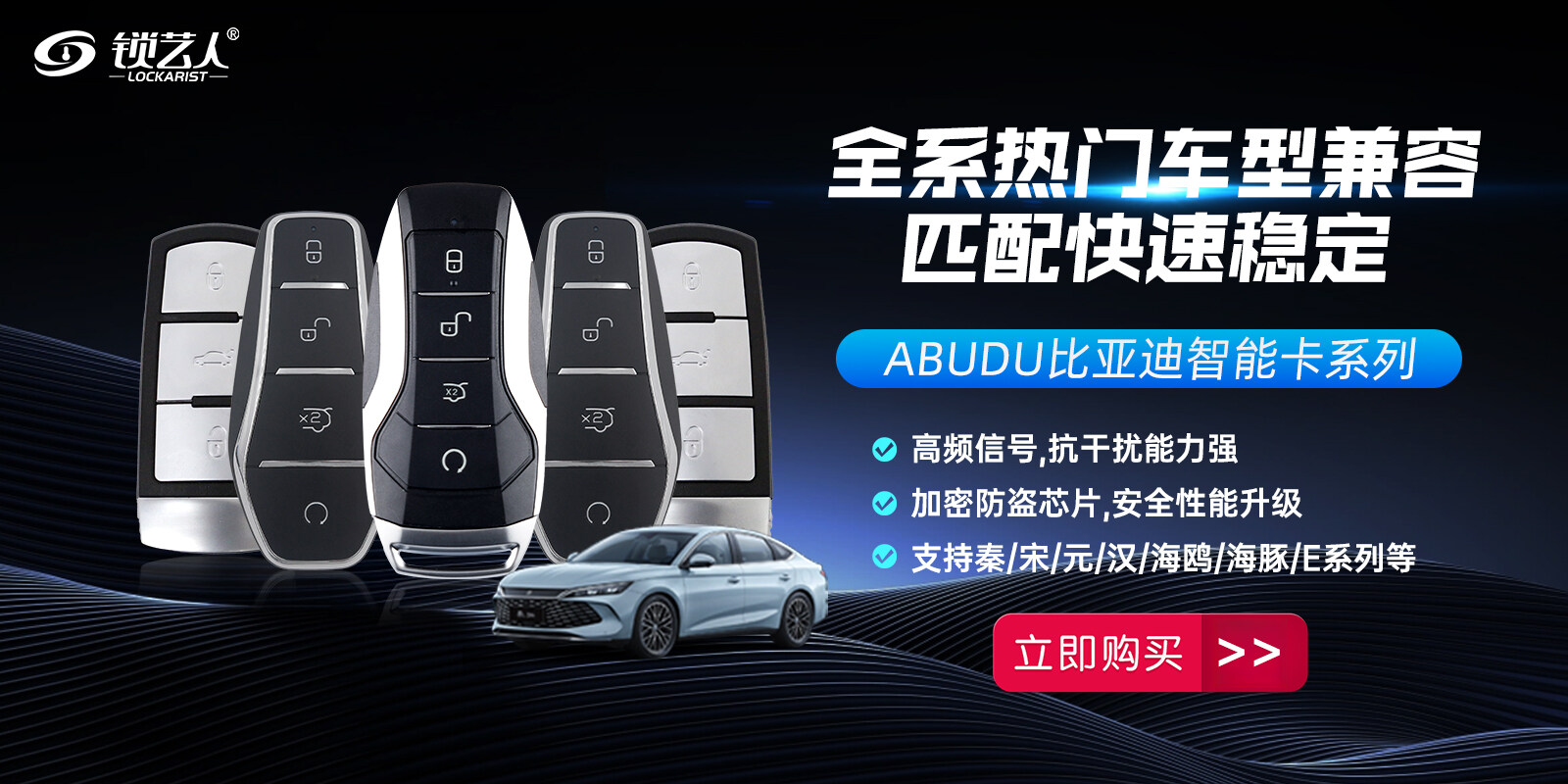 ABUDU比亚迪智能卡