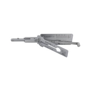 ABUDU/锁匠宝 HON58R本田/阿库拉/五十铃汽车锁二合一工具-平铣两轨迹 喷砂版