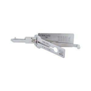 ABUDU/锁匠宝-雷诺VAC102点火专用汽车锁二合一工具-平铣两轨迹 喷砂版