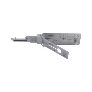 ABUDU/锁匠宝-ABUS/美国挂锁6珠AM5房屋锁单牙二合一工具-平铣单轨迹