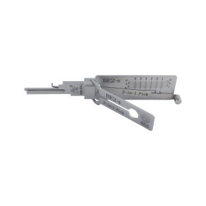 ABUDU/锁匠宝-BE2-6BEST/FALON民用锁6珠二合一工具-平铣单轨迹