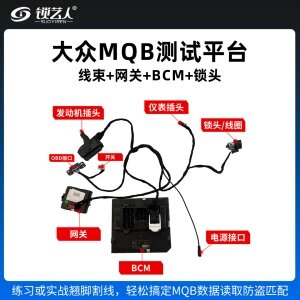 大众MQB测试平台线束+网关+BCM+锁头  检测维修