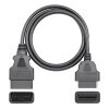 汽车卡车OBD延长线 公对母16芯通电16PIN OBD2诊断工具连接 低电阻 1米长 汽车卡车OBD延长线 公对母16芯通电16PIN OBD2诊断工具连接 低电阻 1米长