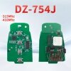 KD-奥迪754J全智能卡PCB主板-4键(通用3键)-315MHz 稳定版