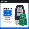 KD-奥迪754J全智能卡-3键-315 A6L/Q5/A4L/A8L