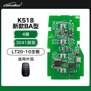 K518-新款丰田BA型LT20-10主板3041版型-4键