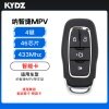 KYDZ-纳智捷MPV智能卡-4键-433MHz-46芯片-通用老款