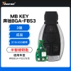 VVDI 奔驰BGA全智能钥匙 FBS3 BGA全智能 315/433频率可切换 BGA全智能204 207 212 164 166 221
