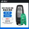KD MLB-08奥迪水滴款智能卡-3键-434MHz- 磨砂外壳 