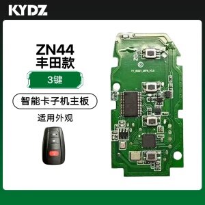 KYDZ-ZN44_TY_3丰田智能卡子机PCB主板-3键