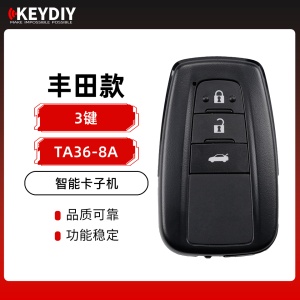 KD-TA36丰田智能卡子机-3键 适用新款丰田遥控器