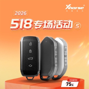 VVDI-新起亚EV智能卡-3键-玄武灰