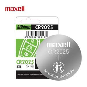 麦克赛尔Maxell CR2025【单粒装】纽扣电池 日本原装进口高容量