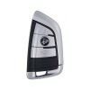 宝马刀锋款智能卡外壳-3键-银色彩边