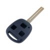 丰田直板钥匙壳遥控匙壳40mm-立铣-3键 丰田路巡4700/4000直板遥控钥匙替换外壳