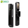 360智能门锁V30 Pro：双摄人脸识别+5合1开锁+远程控制