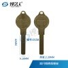 适用保德安双闩多槽钥匙坯 0158