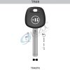意大利原装进口开灵KEYLINE丰田芯片钥匙壳TR49TK TOY40 丰田直板钥匙-带芯片槽