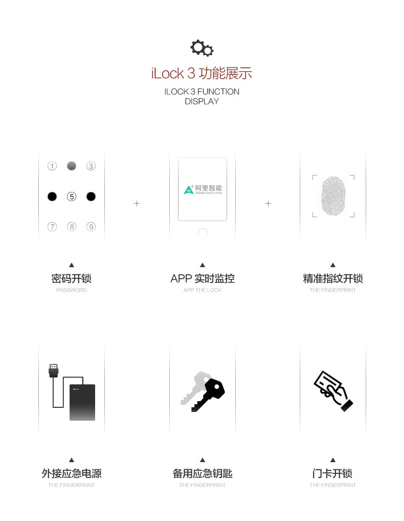 曼申指纹锁家用防盗门锁电子智能锁指纹密码锁智能门锁刷卡锁大门  ILOCK3 曼申ilock-A3-酷跑3